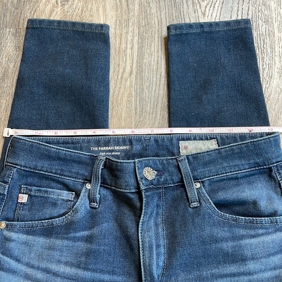 AG Women’s The Farrah Skinny High Rise Skinny Contour 360 Jeans size 26R - Picture 5 of 12